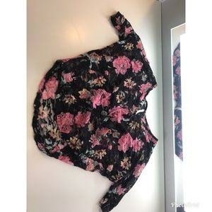 Lacy, see through shirt